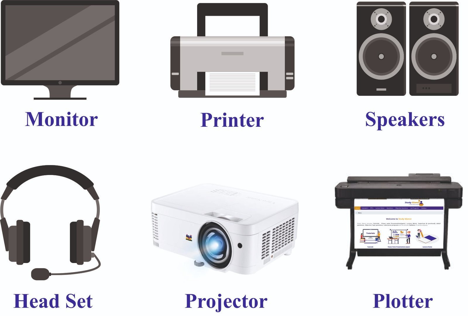 Examples Of Output Devices For Computers Examples Of Output Devices For Computers